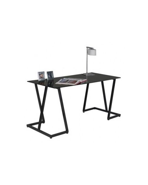 Bordstel/bukke i sort. sett af 2 stk. 63 x 32 H 70 cm.