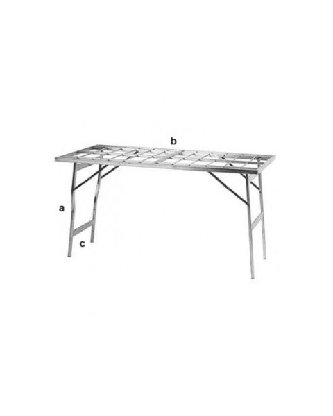 Salgsbord / klapbord 63 x 150 x 80 cm.