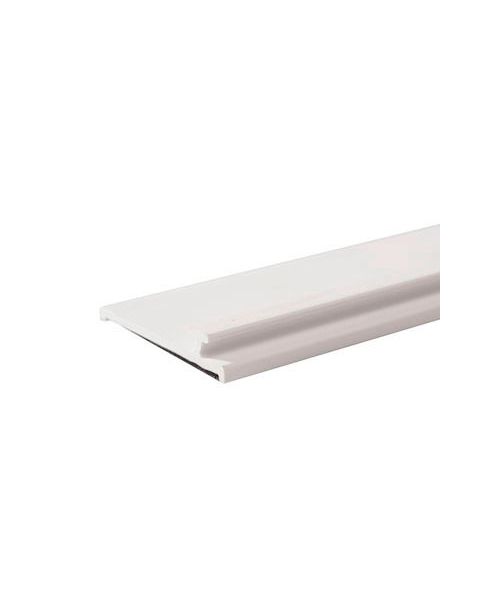 Hylde. Inddeling forkant 1 meter, magnetisk. hvit
