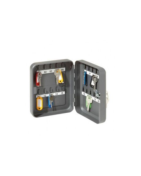 Nøkkelskab i metall. Plads til 45 Nøkkelr