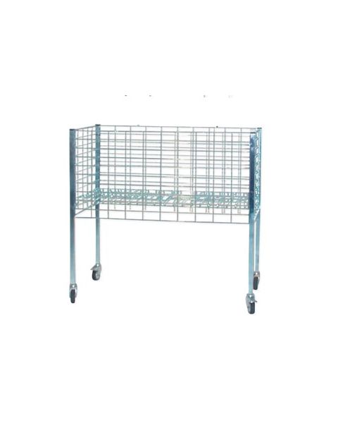 BOXER 1 - Salgskurv galvanisert. 95,6 x 50 x H 90 cm. Justerbar bunn