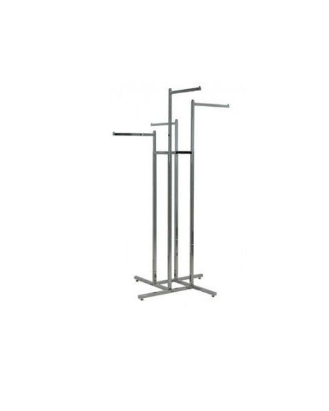 Joystativ - B-MT model, børstet satin - Gulvstativ med 4 arme