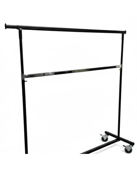 Centerstang, krom, 150 cm ( til 4144 & 4132)