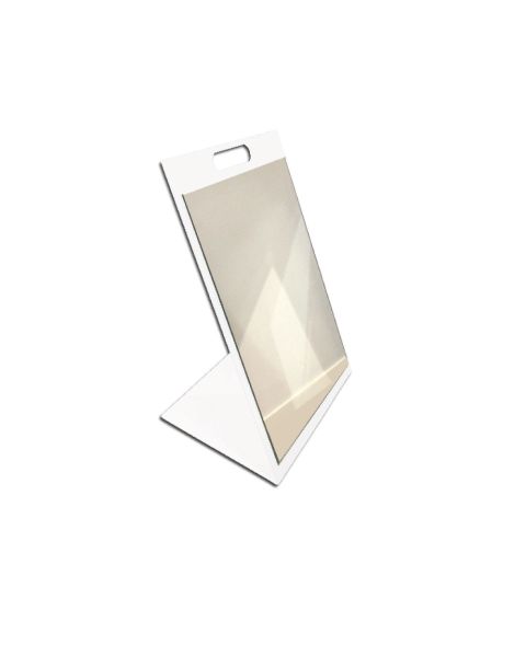 Skospeil - 30 x H 40 cm. Hvit