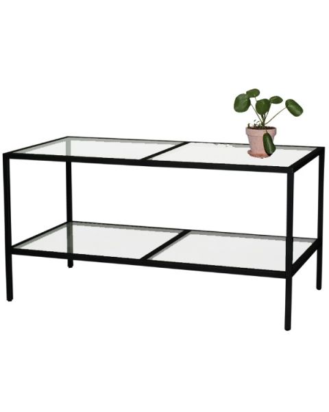 Luton 2 - Sort stel - Salgs- / Opleggsbord. 160 x 80 x H84 cm. Velg bordplate
