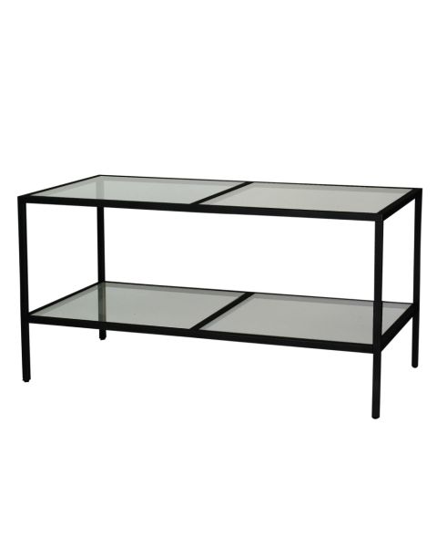 Luton 2 - Sort stel - Salgs- / Opleggsbord. 160 x 80 x H84 cm. Velg bordplate