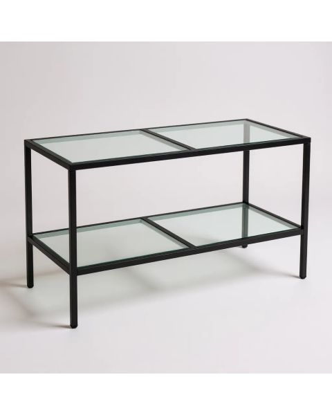 Luton 2 - Sort stel - Salgs- / Opleggsbord. 160 x 80 x H84 cm. Velg bordplate