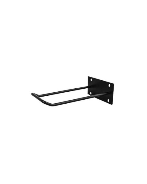 Bæreposeholder til disk eller vegg, sort, 15 cm