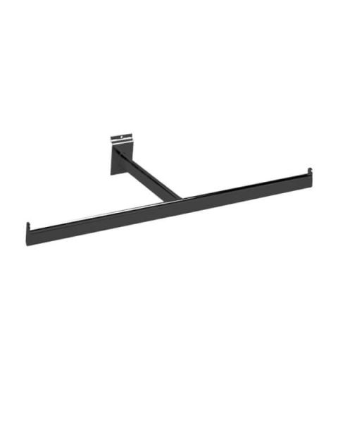 T-oppheng 60 cm, i sort, t/ rillepanel