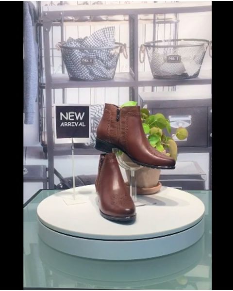 Drejesokkel, hvit, Ø50 cm, 360 ° visning., max 50 kg