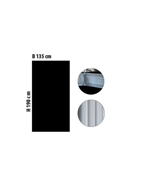 Forheng til prøverom ( 135 x H190 cm ) - Velg farge og antal