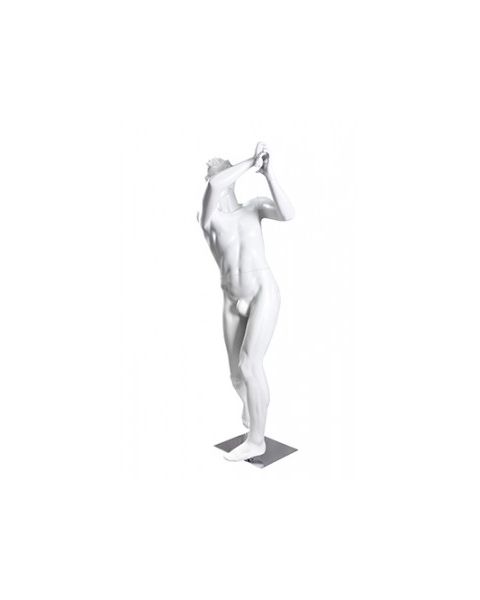 Sport herremannekeng, golf - hvit