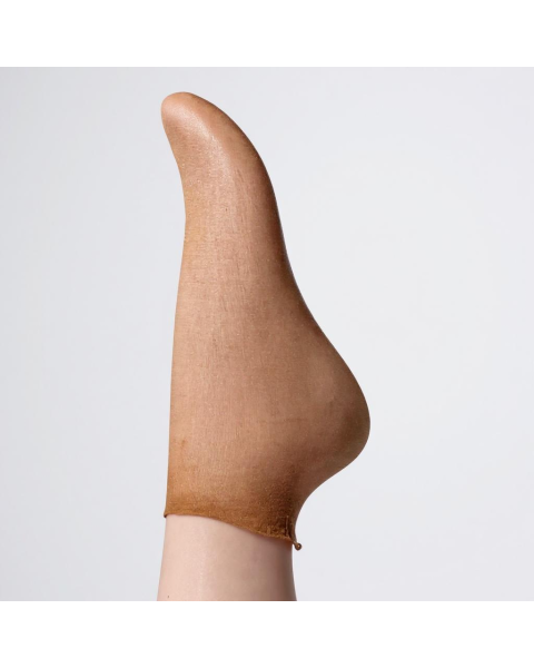 Engangsstrømper, eske med 144 stk., beige