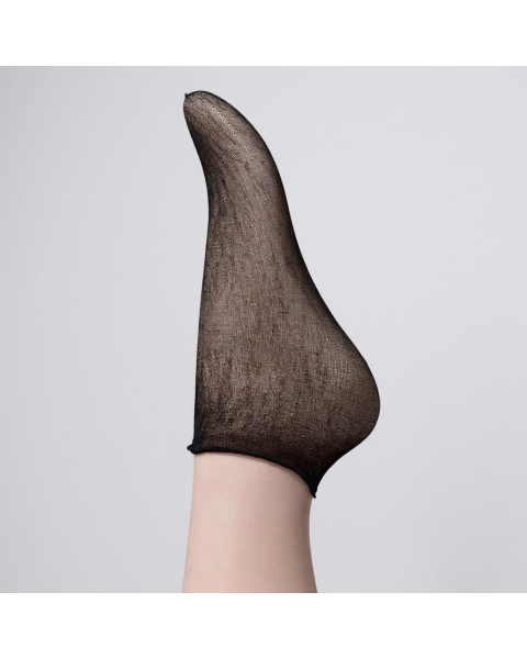 Engangsstrømper, eske med 144 stk., sort