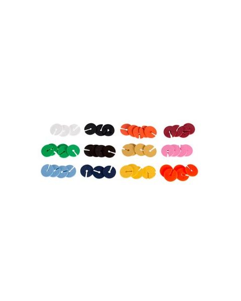 Infoskive t/3 mm krog. Velg farge