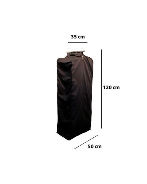 Kolleksjonspose m/ kuffertlukkning - H 120 - Sort