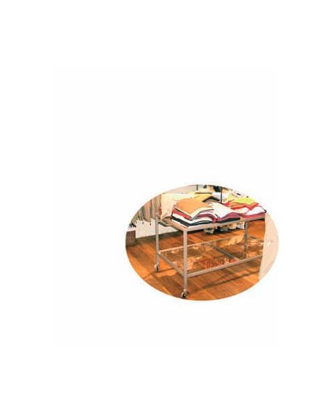 Luton 2 - Titan stel - Salgs- / Opleggsbord. 160 x 80 x H84 cm. Velg bordplate