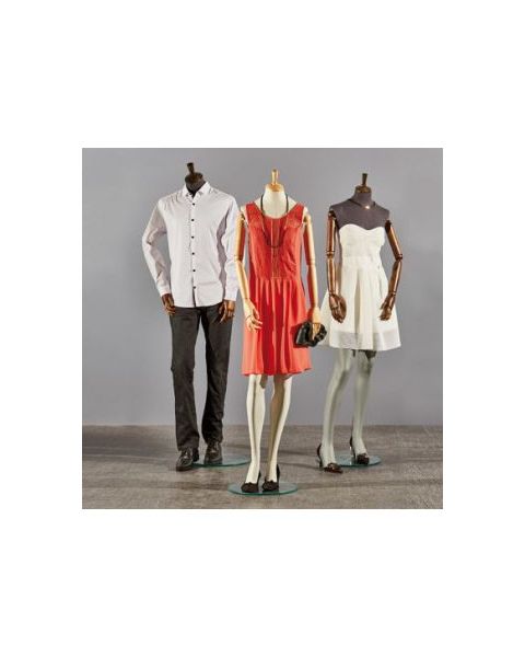 1800 vintage damemannekeng. antrasit grå torso og hoved ( stof) Antrcitgrå ben. Inkl. mørke brune trearme. glass fotplate. aftageligt hoved.