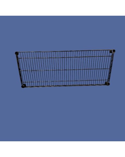 Reol - Sort, let blank  (B 91 x D 36 x H 160 cm.) - TUBO