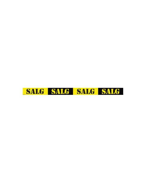 Vinduesstreamer m/  SALG - 8,5 x 120 cm, selvklebende bagside