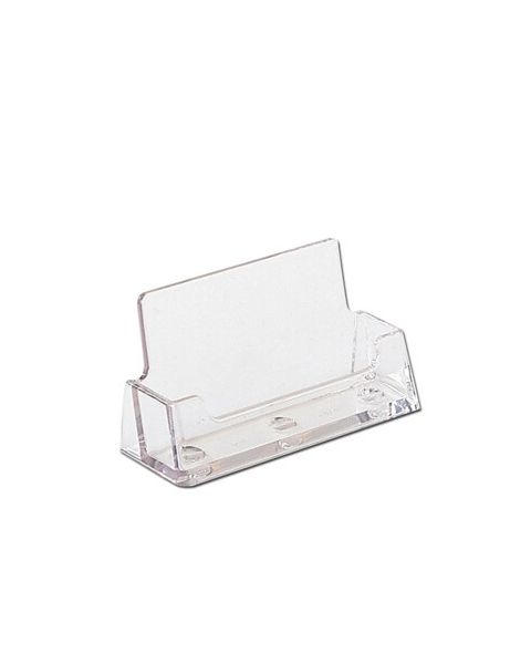 Visitkortholder t/bord vandret 1 rom, Klar
