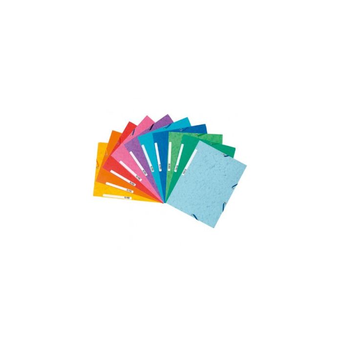 Mapper - Kan indeholde op til 250 ark. A4. 10 stk. 10 farver