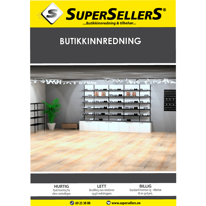 Gør din produktpræsentation mere spændende og sælg mere med de rigtige møbler.
Indret din butik, så den sælger mere og samtidig giver dig et godt arbejdsmiljø.