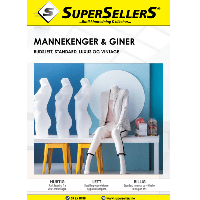 Er du på udkig efter mannequiner eller giner.
Få overblikket i dette katalog.