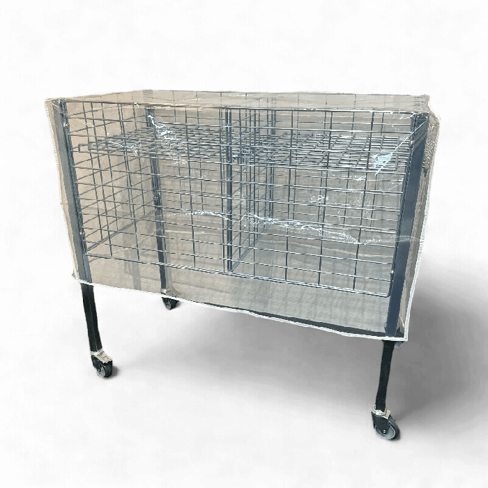 Regnhette t/ BOXER 2. Klar plast. 55 x 100 x H50 cm