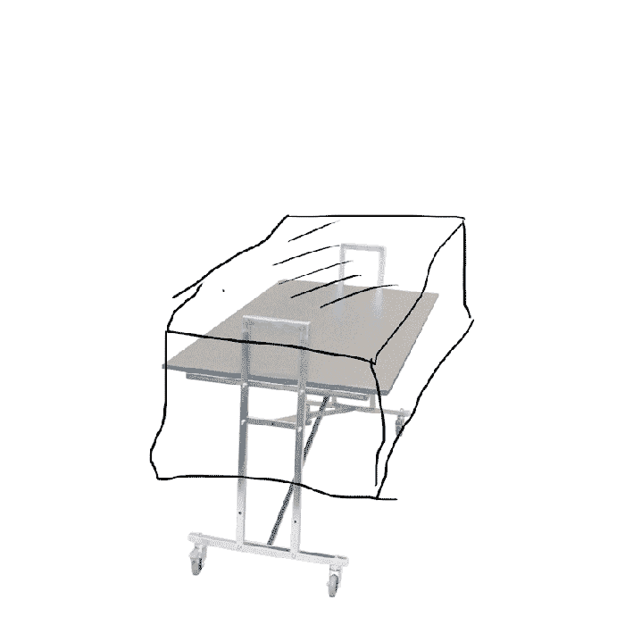Regnhette til gatebord - L10 . Kraftig model