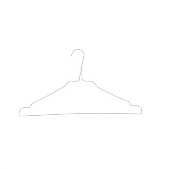 Renserihenger - 33 cm ( Barn ) - 500 stk - Med hakk. Galvanisert *TILBUDSVARE*