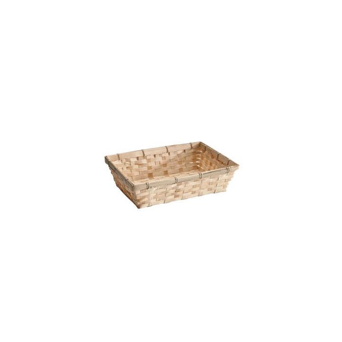 Gavekurv - Naturflet - 30 x 20 xH7 cm.