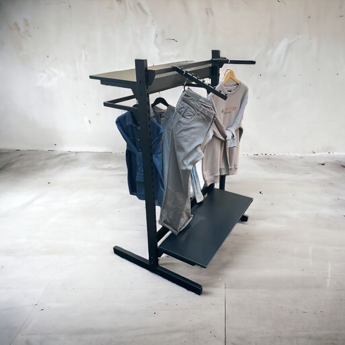 T-Gondol - H 147,5 x B 97 cm. Dobbelt display. Framework - Velg farge
