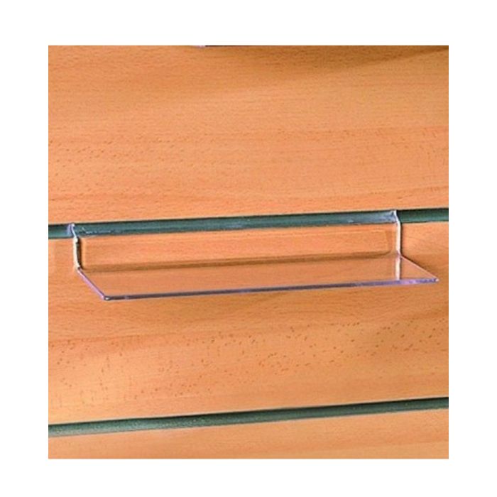 Skohylle / display (24,8 x 2 x 10,5 cm.) t/ rillepanel