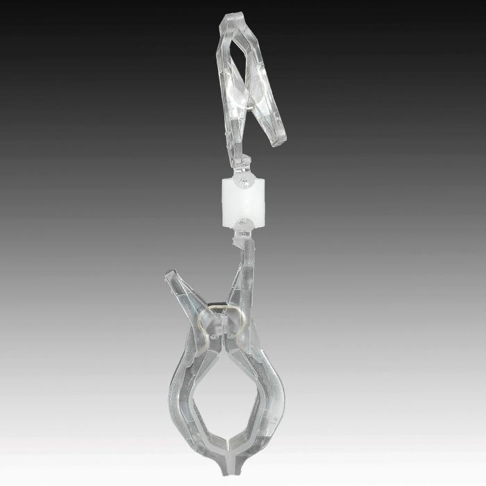 Clear Grip, stor, med lille klemme