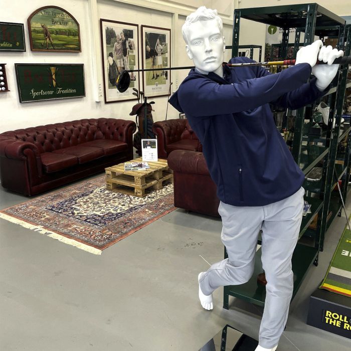 Sport herremannekeng, golf - hvit
