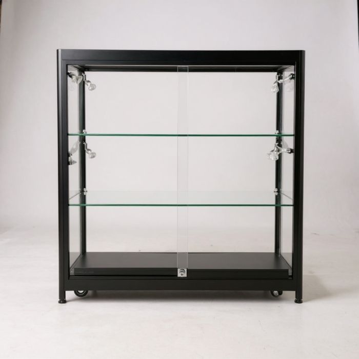 Vitrine H90 - sort - Pisa- lav