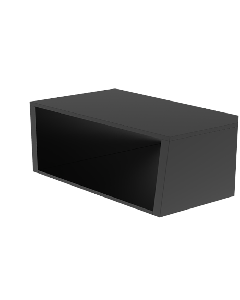 Dekorasjons Kube B80 - sort