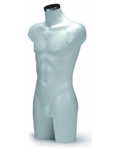 Herretorso - Energy. Hvit. H 97 cm.