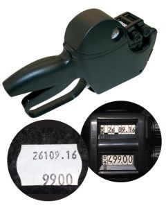 SuperSellerS Prismerkepistol 2 priser, inkl. 4 rull. prisetiketter og fargerulle