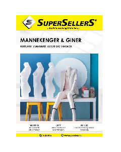 Katalog med mannekenger og giner