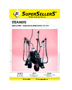 Katalog med steamers og tøydamper