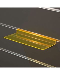 Skohylle neon orange t/ rillepanel.