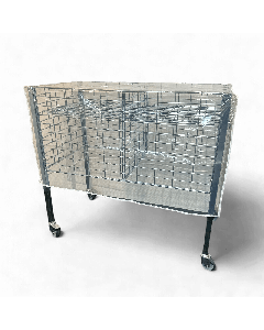 Regnhette t/ BOXER 2. Klar plast. 55 x 100 x H50 cm