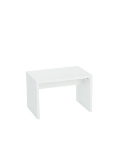 Opleggsbord 60 x 40 x H40 cm. Liten. Hvit