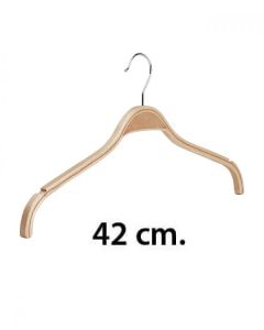 Eksklusiv Formspendt Konfeksjonskleshenger m/ hakk. B 42 cm.