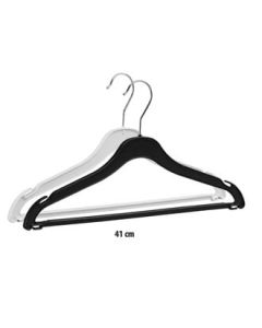 Plasthenger, voksen, formpresset, med hakk og stang, 41 cm. 225 stk. Velg farge