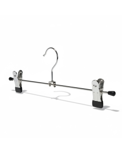 Metall klypehenger (B 30 cm) - 100 stk. Sort dup *TILBUDSVARE*