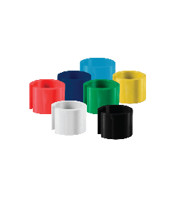 Fargede mini brikker t/ hengere u/ tryk - 100 stk. Velg farge