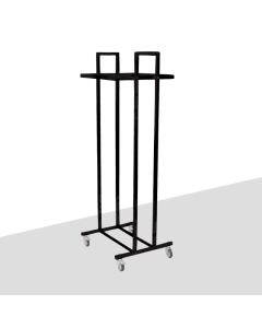 Gatestativ - L5 - sort. Tøystativ. B 60 cm. Small